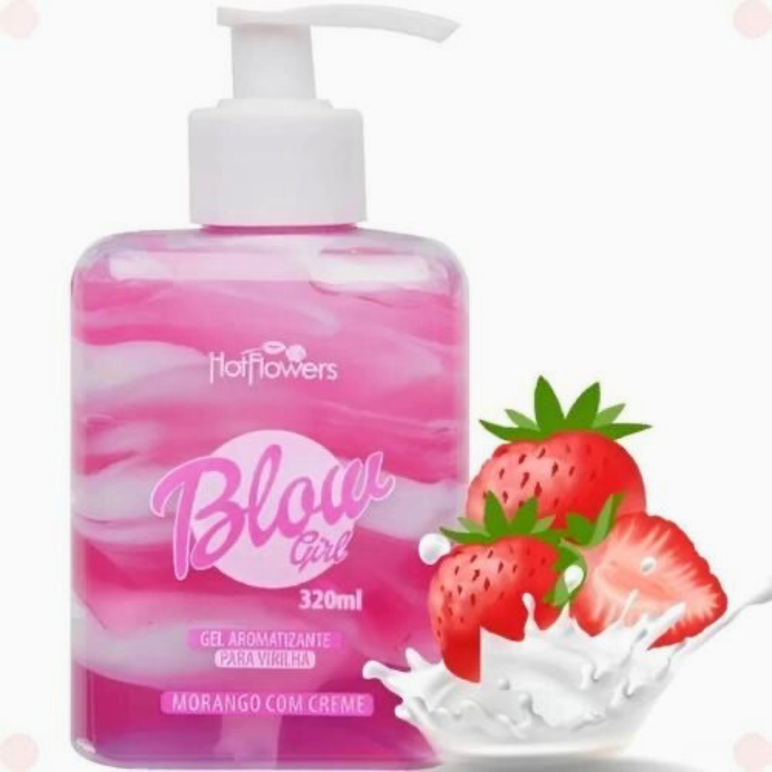 Blow Girl Hot Flowers – Kissable Gel with Tingling Sensation | Brazilian Bestseller